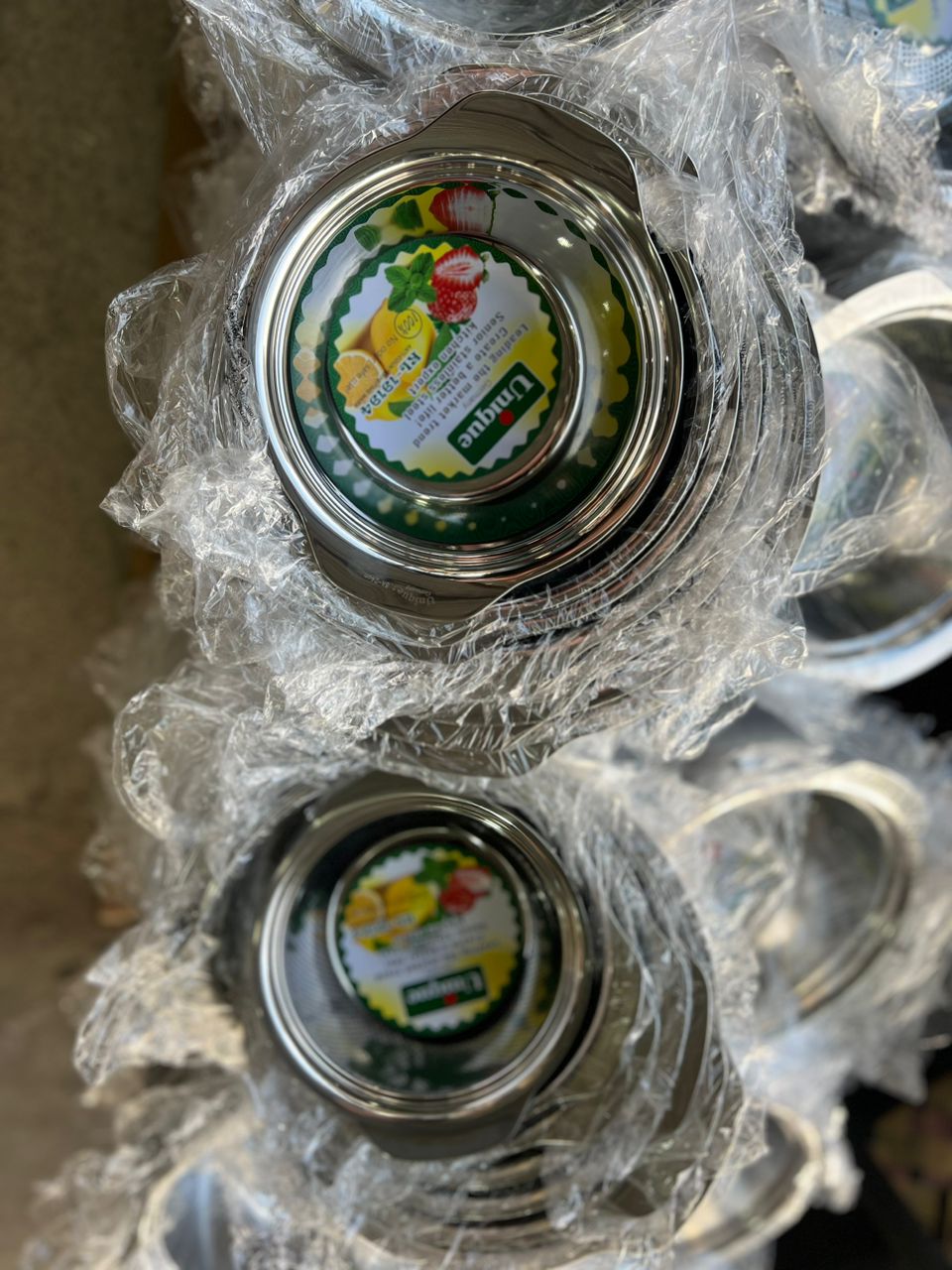 لگن و آبکش 7تیکه یونیک